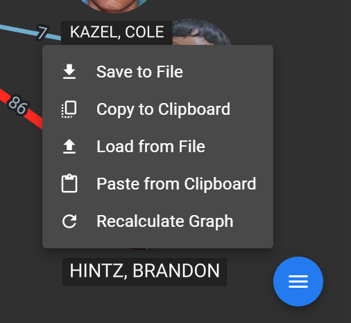 Association Graph Options