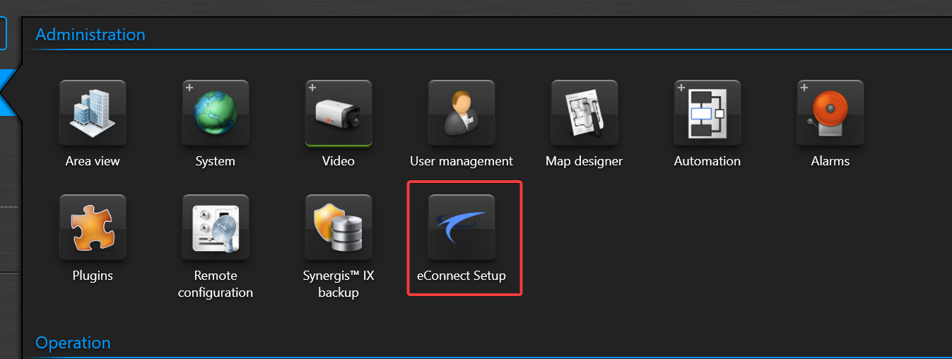 eConnect Configuration Icon