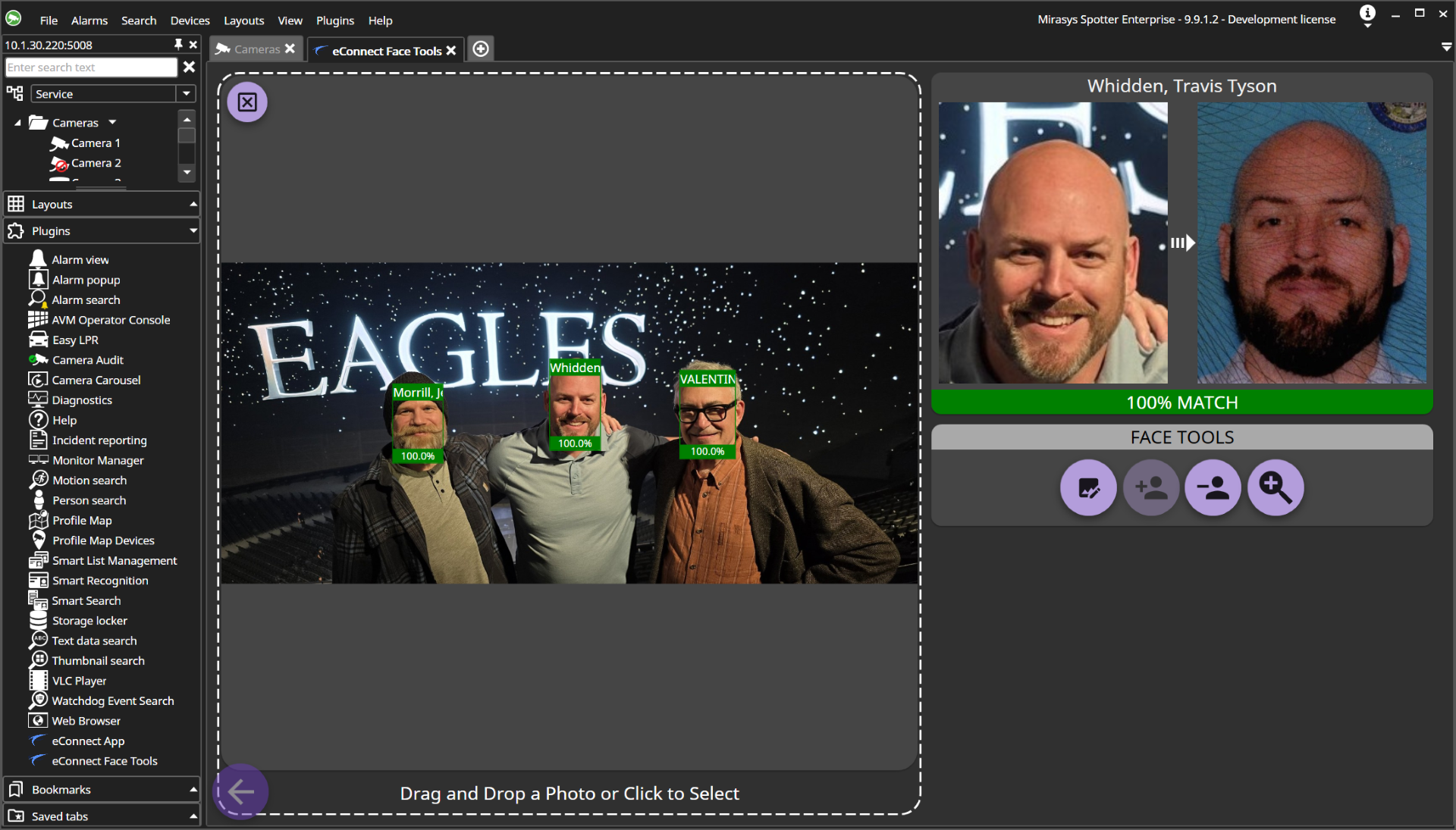 Search By Face Example